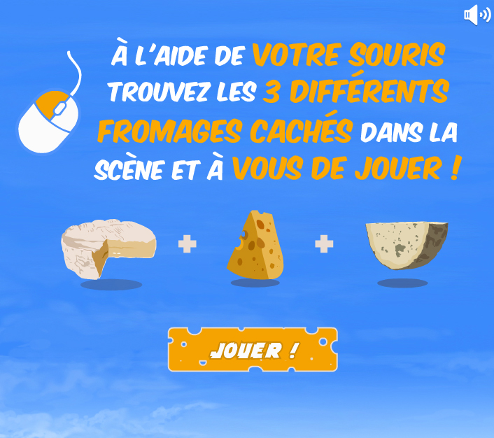 creationcréation jeu publicitaire >> produits laitiers