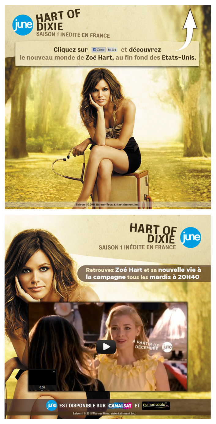 creation Fangate facebook >> Hart of Dixie